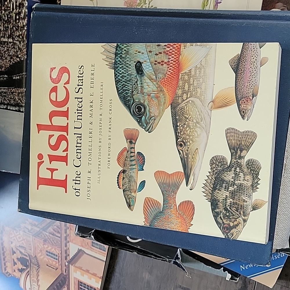 Fishes of Central  U.S. book,euc
